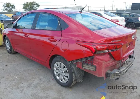 2018 Hyundai Accent Se from USA, damaged, VIN 3KPC24A35JE014265